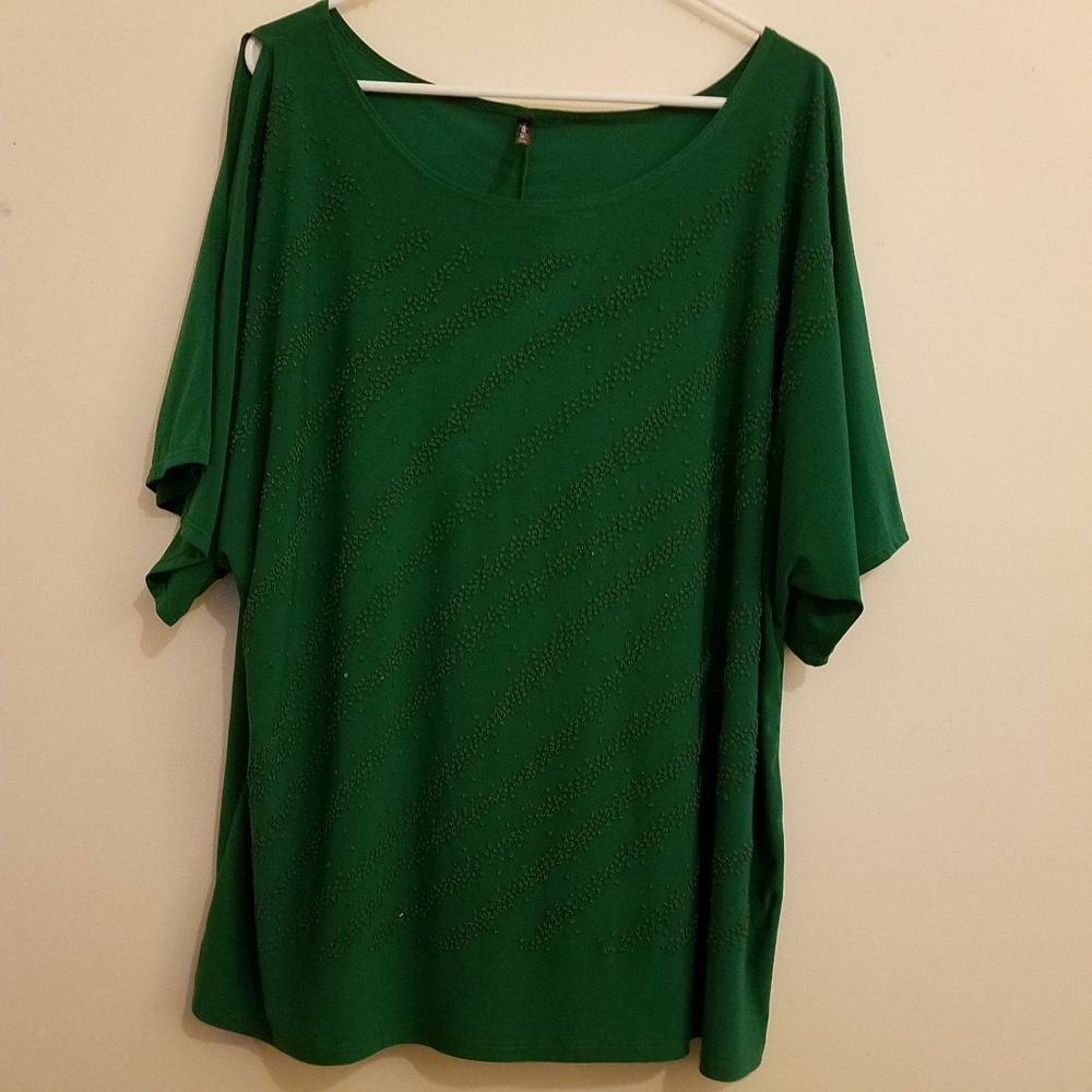 SOLD 2x cold shoulder blouse